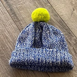 EUC Gymboree pom pom hat, sz S